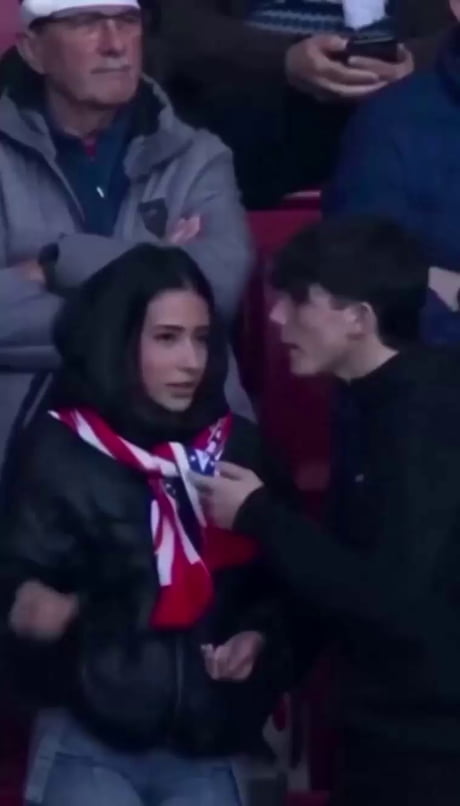 She made him do it