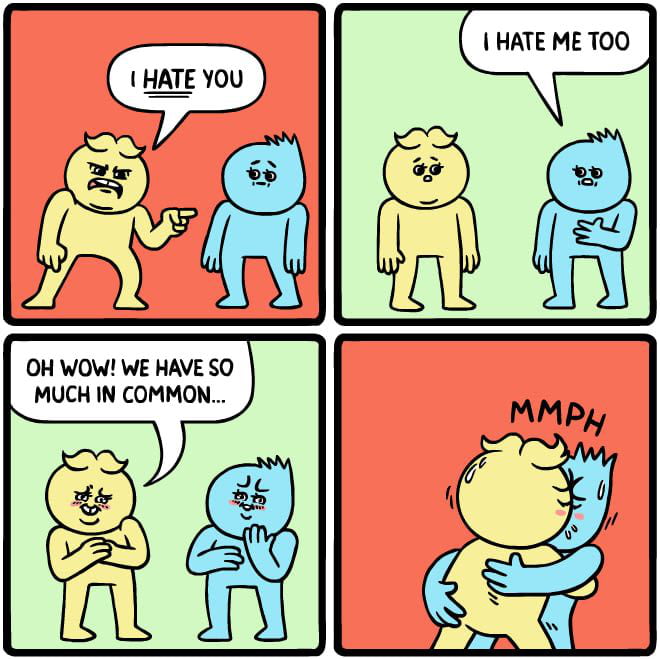 Hate brings them together