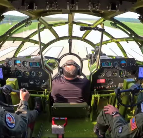 B-29 take-off and landing