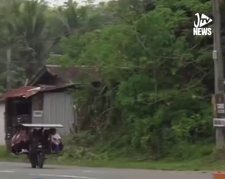 In the Philippines, a Skylab motorcycle is a modified bike with side extensions used to carry multiple passengers in remote areas