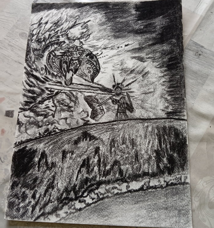 charcoal-drawing-lord-of-the-rings-the-best-trilogy-ever-the