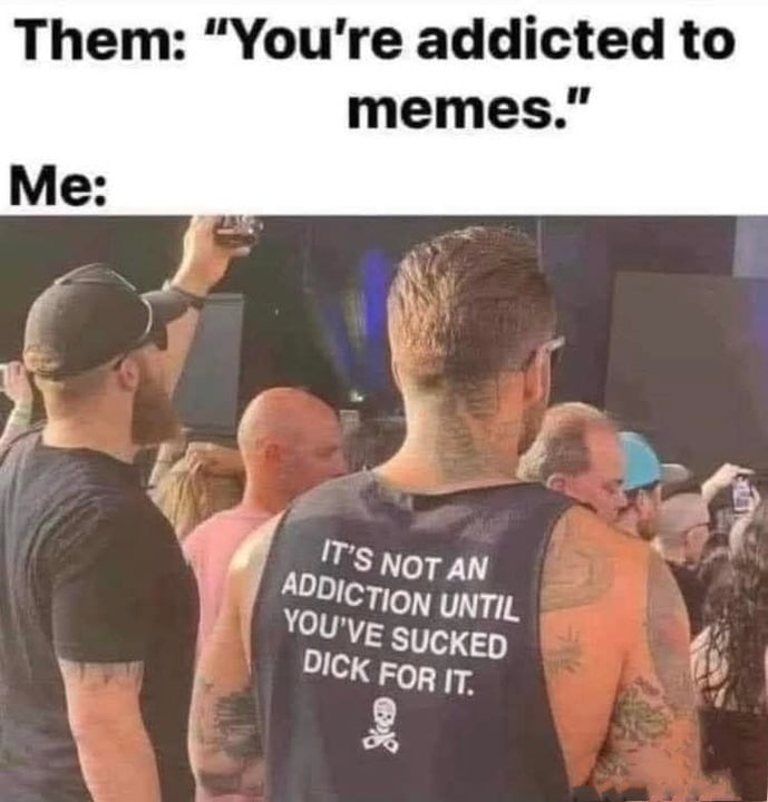 Not addicted