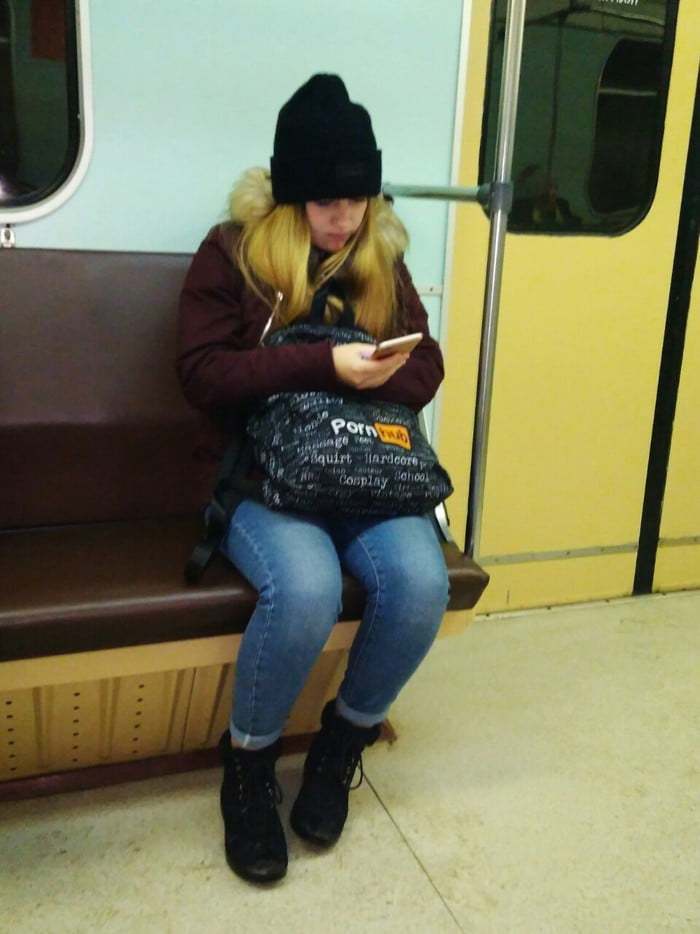 What inside her bag?