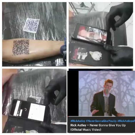 Animated QR Code Rickroll - 9GAG