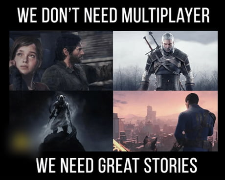 Single-player games vs Multiplayer games
