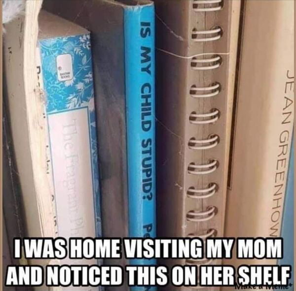 Thanks Mom.