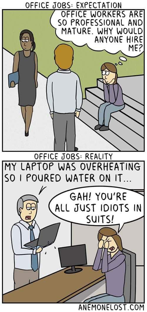 The problem is always between the chair and the computer. 9GAG