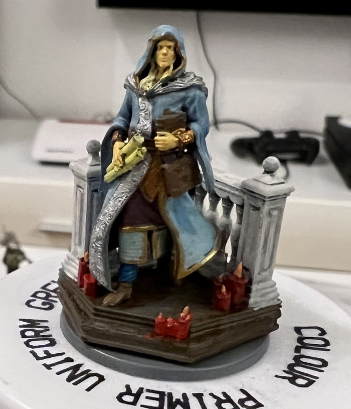 My own 3D printed and painted D&amp;D Character - 9GAG