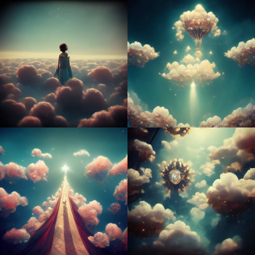 Lucy in the sky with diamonds Midjourney AI 9GAG