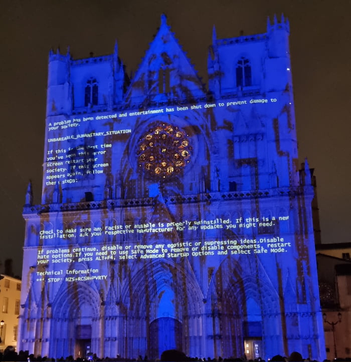 Fete des Lumières 2024 9GAG