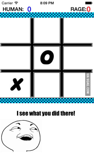 Terror tac toe - 9GAG