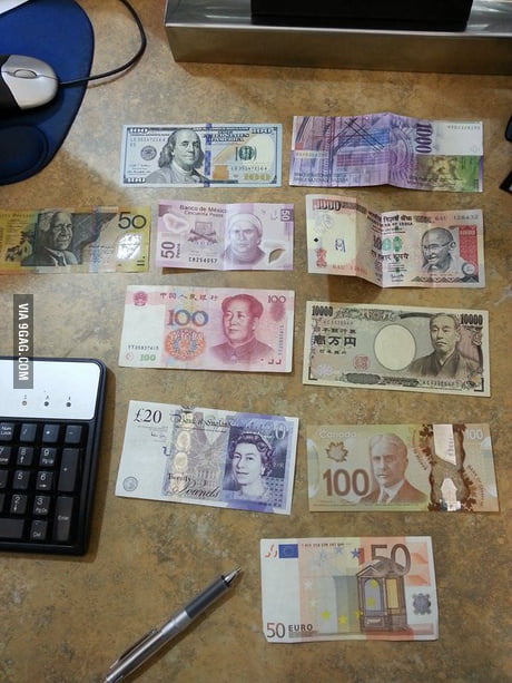 Money=Good looks - 9GAG