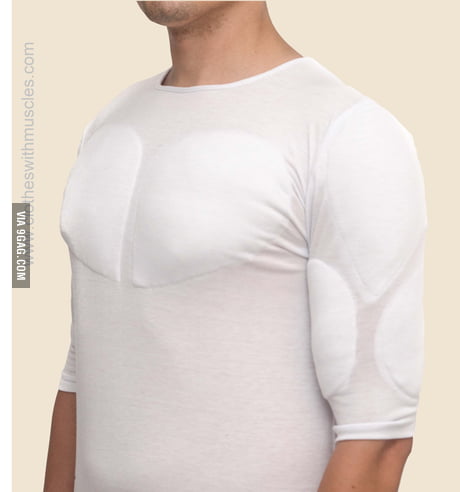 Finally, the male equivalent to a push-up bra! - 9GAG