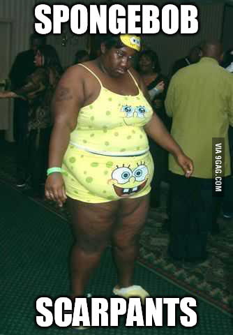 The Spongebob sleep mask really 
