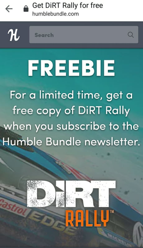 humble bundle dirt rally