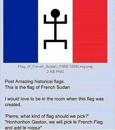 Flag of French Sudan (it's real)