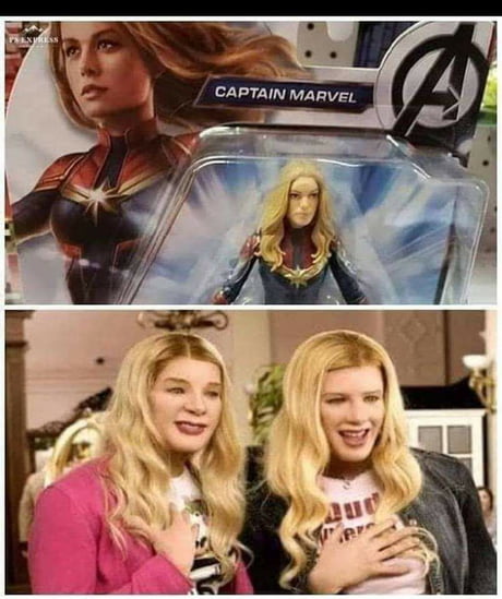 captain marvel toy white chicks