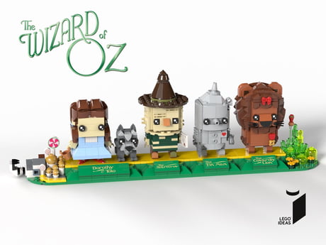 yellow brick road lego