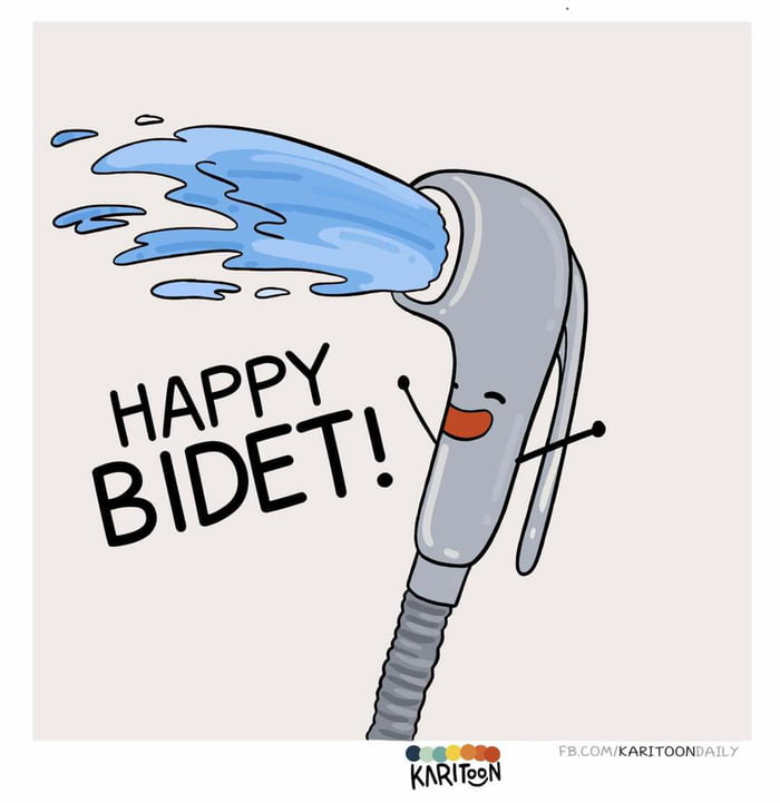 Happy bidet to you! 9GAG