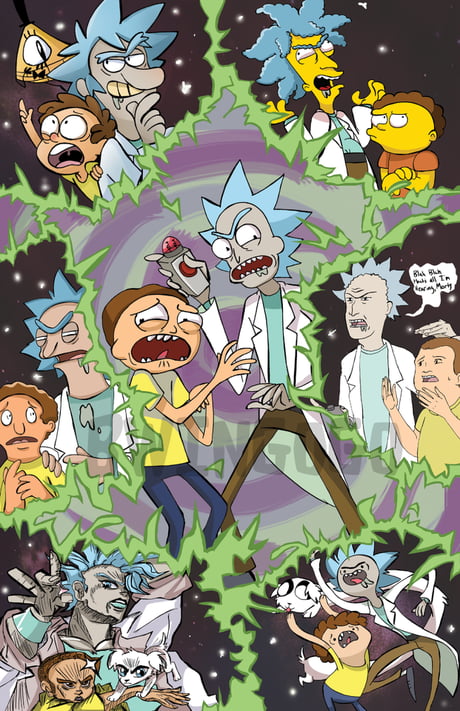 Rick & Morty iPhone wallpaper - 9GAG