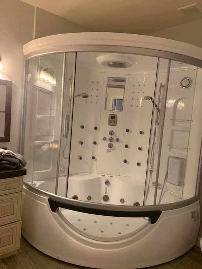 This luxury superior steam shower unit 9GAG