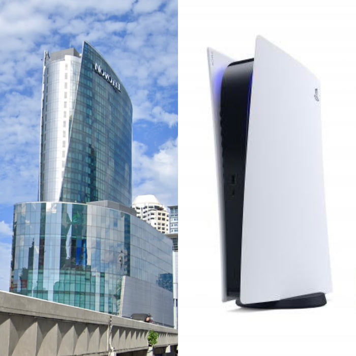 The PlayStation 5 Building - 9GAG