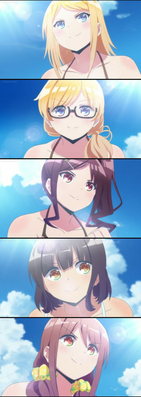 Anime Waifus on X: Haruka Belly Slap Anime: Harukana Receive   / X