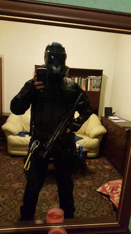 Mute cosplay for comic con this year not perfect I know. Any