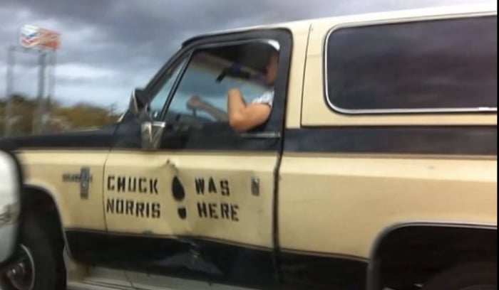 Chuck was Norris here