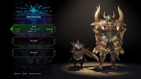 Ideas for the Diablos armor set (Monster Hunter World) 