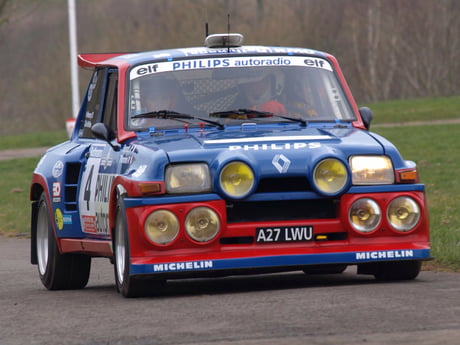 Renault 5 Maxi Turbo Rally Car 9gag