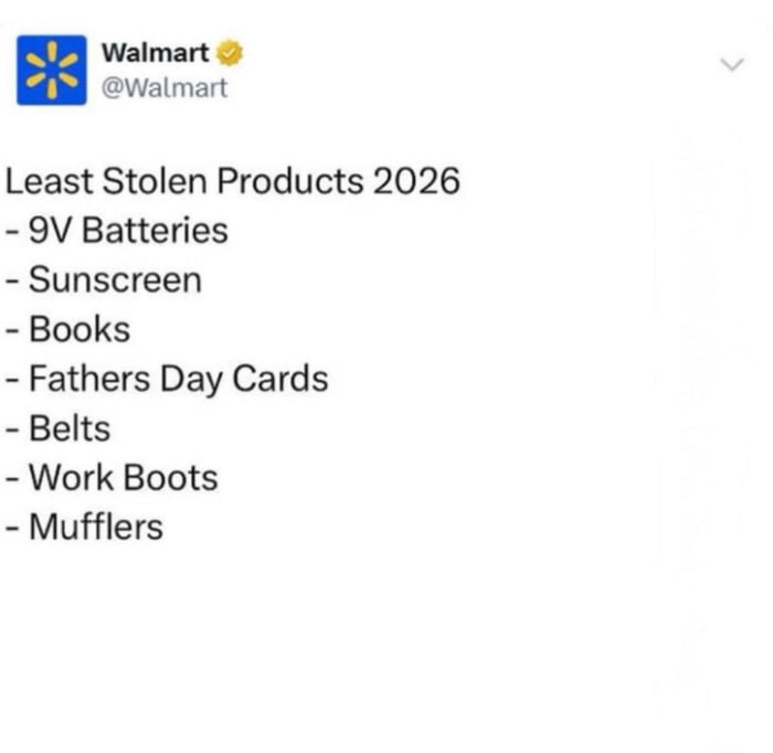 Wal-Mart Released This ..