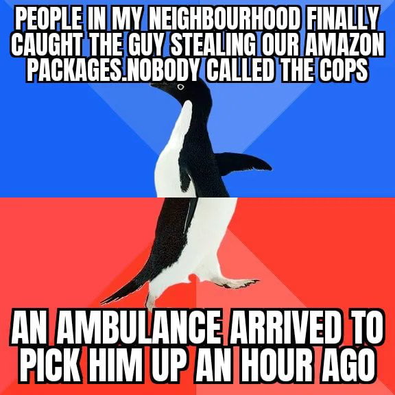 There was blood everywhere on the streets...