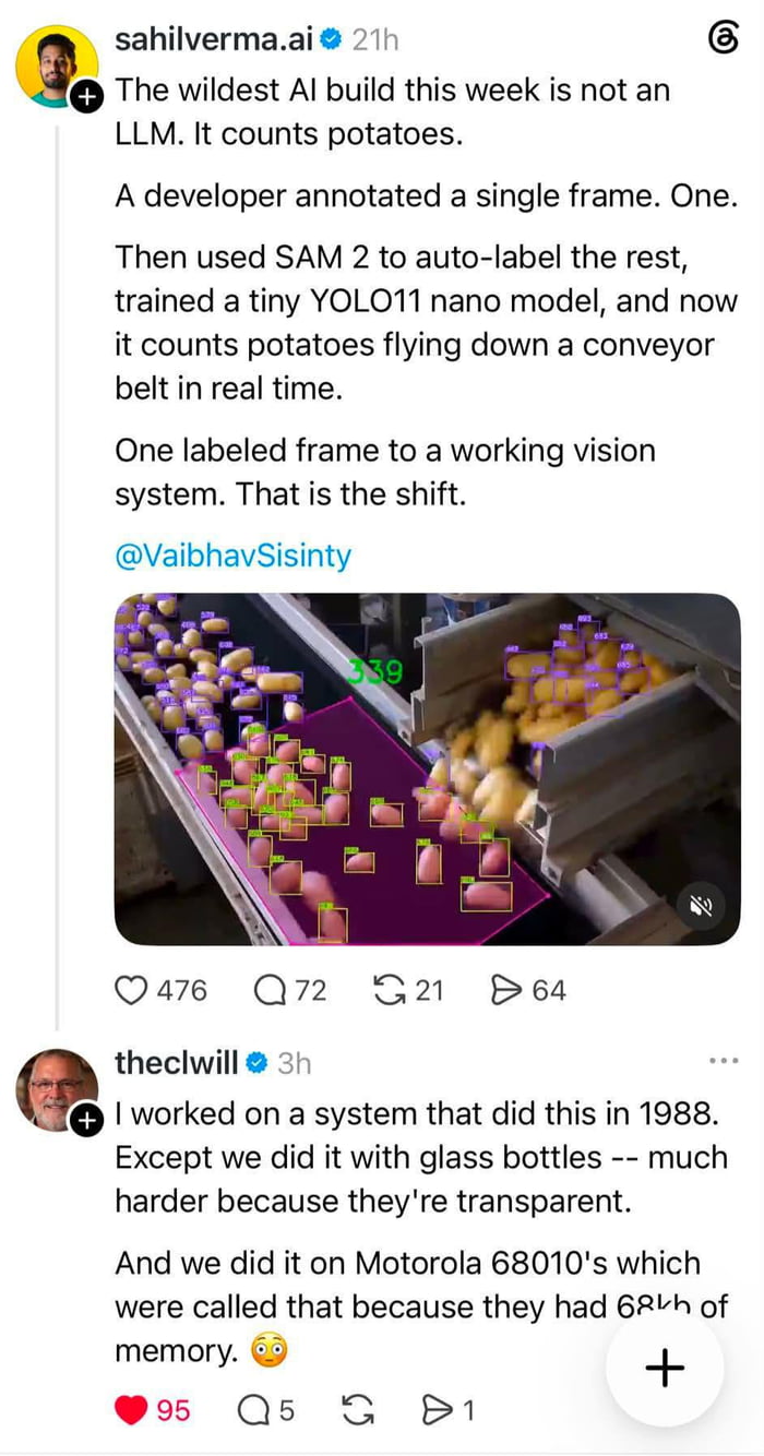 Modern problems require potato solutions
