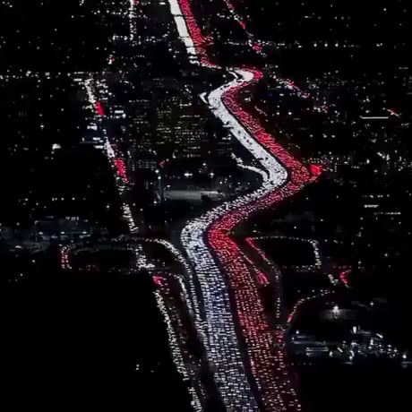 When being in traffic is your life now