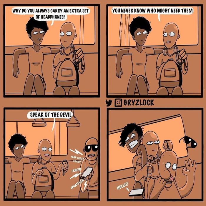 Extra set of headphones.