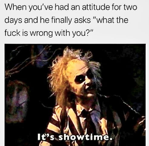 When you have an attitude - 9GAG