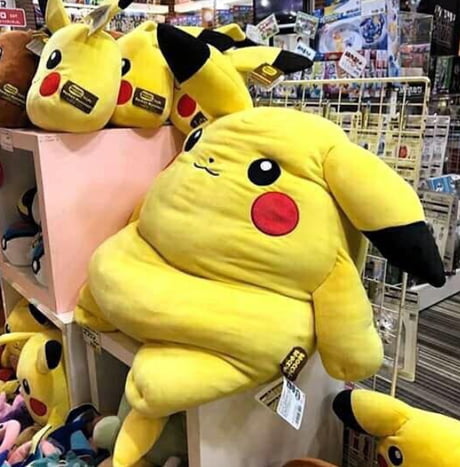 the surprised pikachu meme, hyper realistic