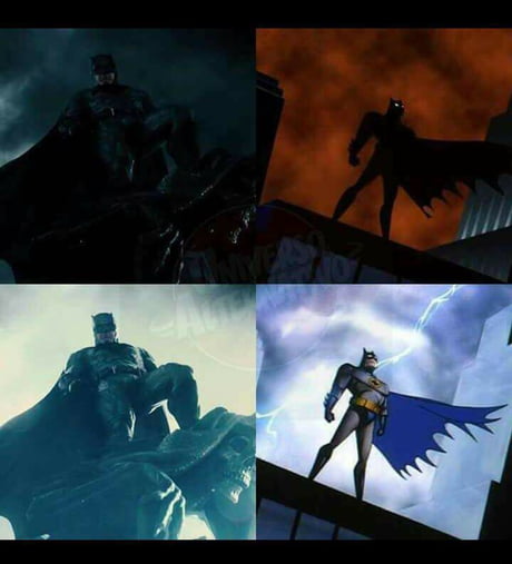 Each time batman pose a lightning always strike. - 9GAG