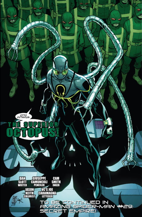 Superior Spider-Man returns in Marvel Comics as Superior Octopus! - 9GAG