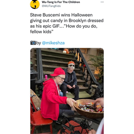 Steve Buscemi wins Halloween 9GAG