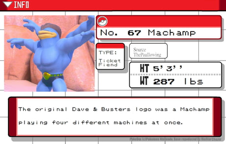 Machamp  Pokédex