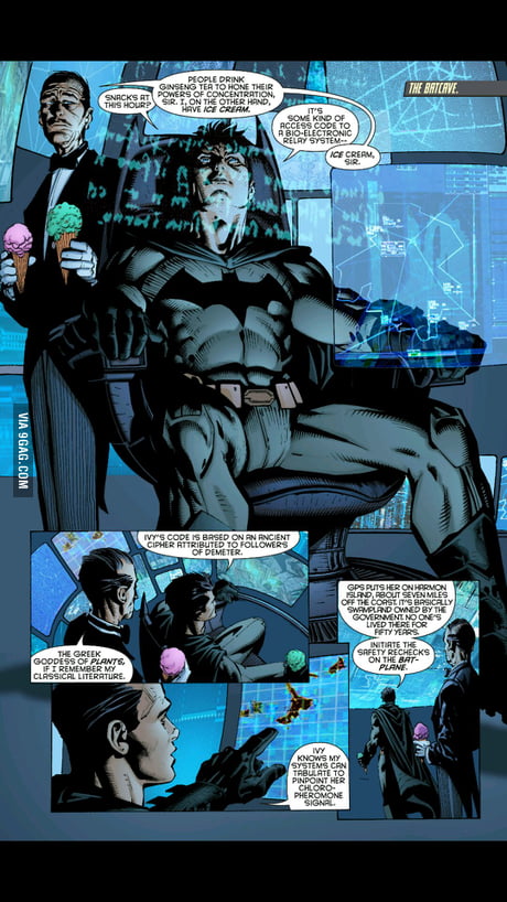 Even batman eats ice cream - 9GAG