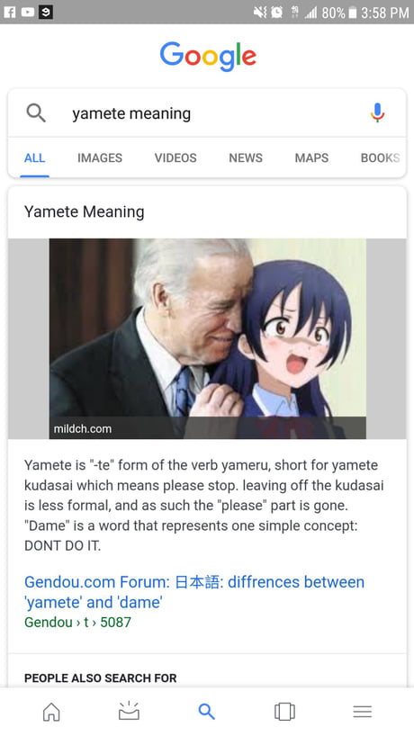 Yamete kudasai - 9GAG