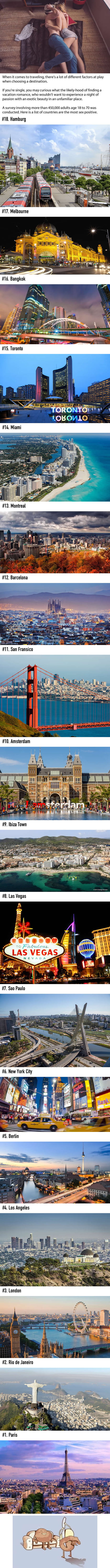 18 Most Sex-Positive Cities In The World - 9GAG