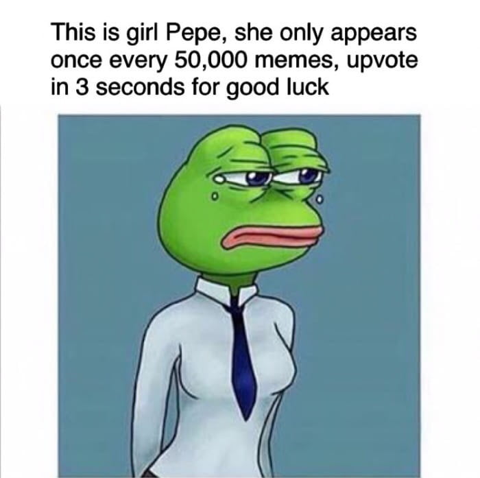 Pepe Girl 9gag