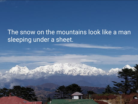 Glorious mountains of India