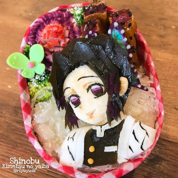 Japanese Food Artist Creates 'Demon Slayer' Bento - 9GAG