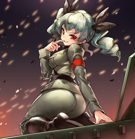 Daily Red Eyes 040 Character Anchovy Anime Girls Und Panzer Artist Neo Masterpeacer 9gag