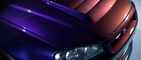 Midnight Purple Nissan Skyline Gt R R34 Z Tune 9gag